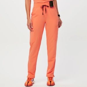 Women's Papaya High Waisted Yola™ - Skinny Scrub Pants - S / Papaya NWT